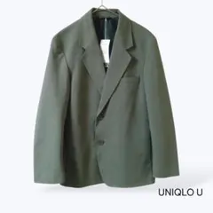 タグ付き UNIQLO U ジャージーテーラードジャケット+ M レディース