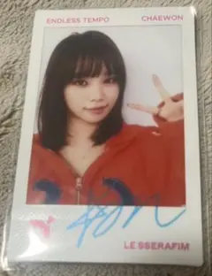 lesserafim dicon popup チェウォン チェキ トレカ