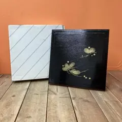 螺鈿 螺鈿細工 漆工 壁飾り 古美術品 漆芸 伝統工芸 2枚セット - メルカリ