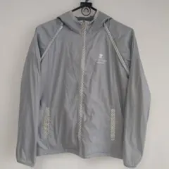 courrèges ウィンドブレーカー グレー サイズ38(M相当)