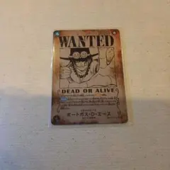 ワンピース カード ポートガス・D・エース WANTEDSP　受け継がれる意志