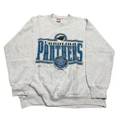 【アメリカ製】90s 1993年　NFL カロライナパンサーズ　灰色　スウェットのサムネイル