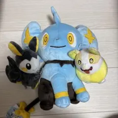 ポケモン ぬいぐるみ コリンク エモンガ ワンパチ 3種セット