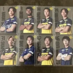 柏レイソル　クリアカード8選手セット