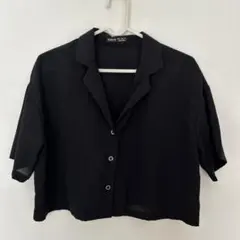 黒シアーTシャツのサムネイル
