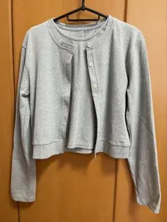 【最終値下げ】長袖カーディガンとタンクトップセット