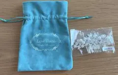 【新品未使用】　ウェディング用ヘッドドレス