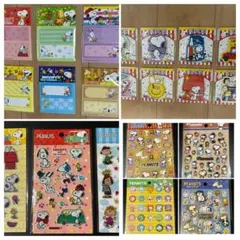 SNOOPY ふせん メモ・シール セット