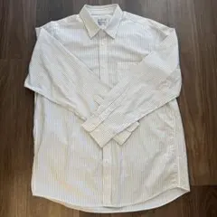 無印ストライプシャツ【メンズL】のサムネイル