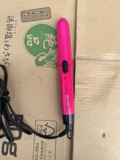 ピンク ミニアイロンのサムネイル