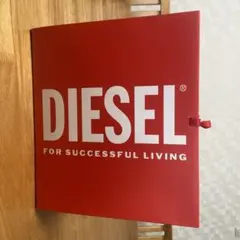 DIESEL 赤 ショップ袋 ロゴ入り
