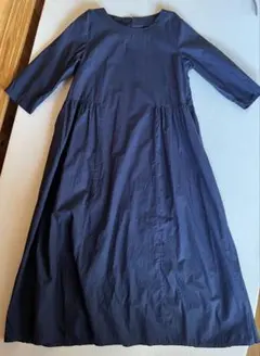 七分袖ワンピース 綿100% DHC