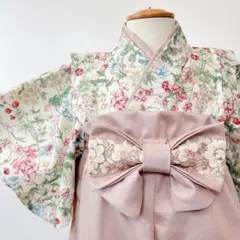 ひな祭り✾ベビー袴　ベビー着物✾お食い初め　初節句　記念