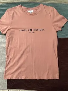 TOMMY HILFIGER ロゴ Tシャツ ピンク Sサイズ