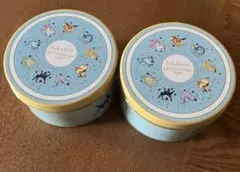 ポケモン イーブイ　チョコクランチ丸缶 2個セット