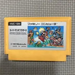 ファミコンソフト SUPER MARIO BROS.