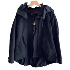 THE RERACS ザ リラクス【美品】ショートブルゾン フードジャケット