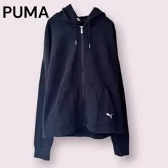 もくもく様　PUMA プーマ パーカー ジップアップ 裏起毛 ネイビー