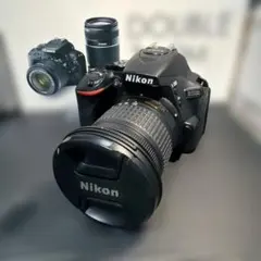 美品 S数:5688回】 ニコン Nikon D5500 ダブルレンズセット - メルカリ