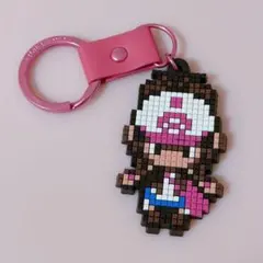 ポケモンセンター限定 女主人公 トウコ ドット絵ラバーキーホルダー