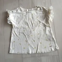 Tete a Tete 花柄フリルTシャツ 120