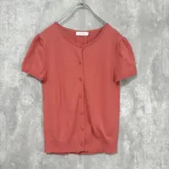 any SiS エニィスィス(2)(M)半袖 カーディガン オンワード樫山