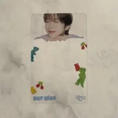 NCT WISH リョウ Qoo10 店舗特典 トレカ クリアカード