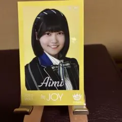 小澤愛実 2023年写真カード 26/48 ≒JOY