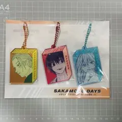 SAKAMOTO DAYS メタリックアクリルキーホルダー　坂本　南雲　リオン