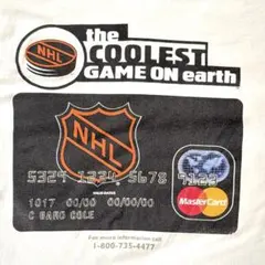 90s NHL MASTERCARD プロモ Tシャツ AMEX VISA 企業 2026年最新】mastercard tシャツの人気アイテム - メルカリ
