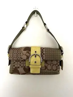 コーチ ソーホー パッチワーク ショルダーバッグ