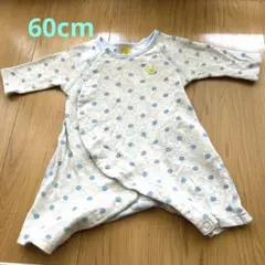 水玉模様ロンパース 60cm