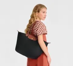 LONGCHAMP ル プリアージュ トートバッグ Lサイズ ブラックLサイズ