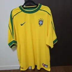 ナイキ 00s NIKE 06 BRASIL ゲームシャツ M ホーム - メルカリ