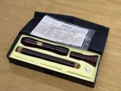 【綺麗】ゼンオン 木製アルトリコーダー 1800 ケース 動作確認済み 吹奏楽 綺麗】ゼンオン 木製アルトリコーダー 1800 ケース 動作確認済み