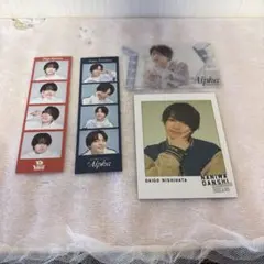 西畑大吾　なにわ男子　フォトカード.クリアカード4枚セット