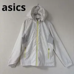 【アシックス】asics　ウィンドブレーカー フーディー　白　ホワイト 95