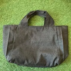 髭紬着物地のトートバッグ