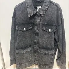 グレー デニムジャケットのサムネイル