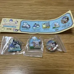 東武動物公園限定　ピンズコレクション　タキシードサム　シナモロール　マイメロ