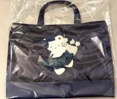 ファミリア　Bibiy コラボ　バッグ　ネイビー　familiar