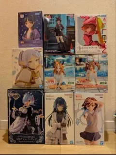 フィギュア　美少女　プライズ　まとめ　9個　新品未開封　ウマ娘のサムネイル