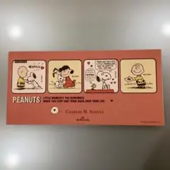 PEANUTS Hallmark メモ帳 4デザイン