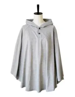 DORACO 授乳ケープ　ポンチョタイプ　グレー