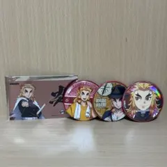 鬼滅の刃 煉獄杏寿郎 缶バッジセット+明治村クリアカード