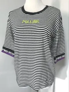 未使用⭐︎HOTPING.sis ボーダーシャツ ニコラ掲載品のサムネイル