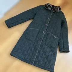ラベンハム　キルティングコート　中ボア　S M 36 新品　レディース
