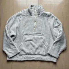 6 roku ハーフジッププルオーバー