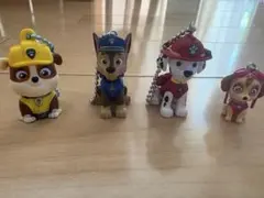 パウ・パトロール　カプセルトイ4個セット