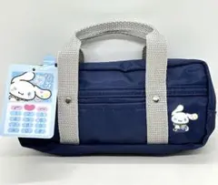 【新品未開封】サンリオ　スクールバッグ風　マルチポーチ　平成ギャル風　♡シナモン